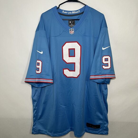 Nike Blue and White Men's Jersey - Picture 1 of 16